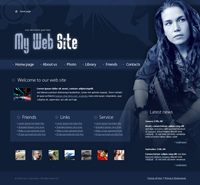 Gekozen webdesign