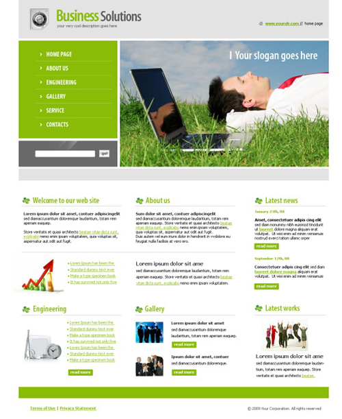 Website laten maken met Computers 203 webdesign